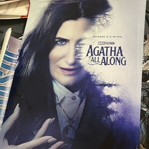 Agatha all along 13 x 19 poster. Disney witch NEW
